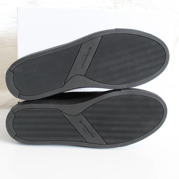 Givenchy Women's Urban Street Allover Logo Monogram Black Patent Leather Sneaker - Picture 14 of 16